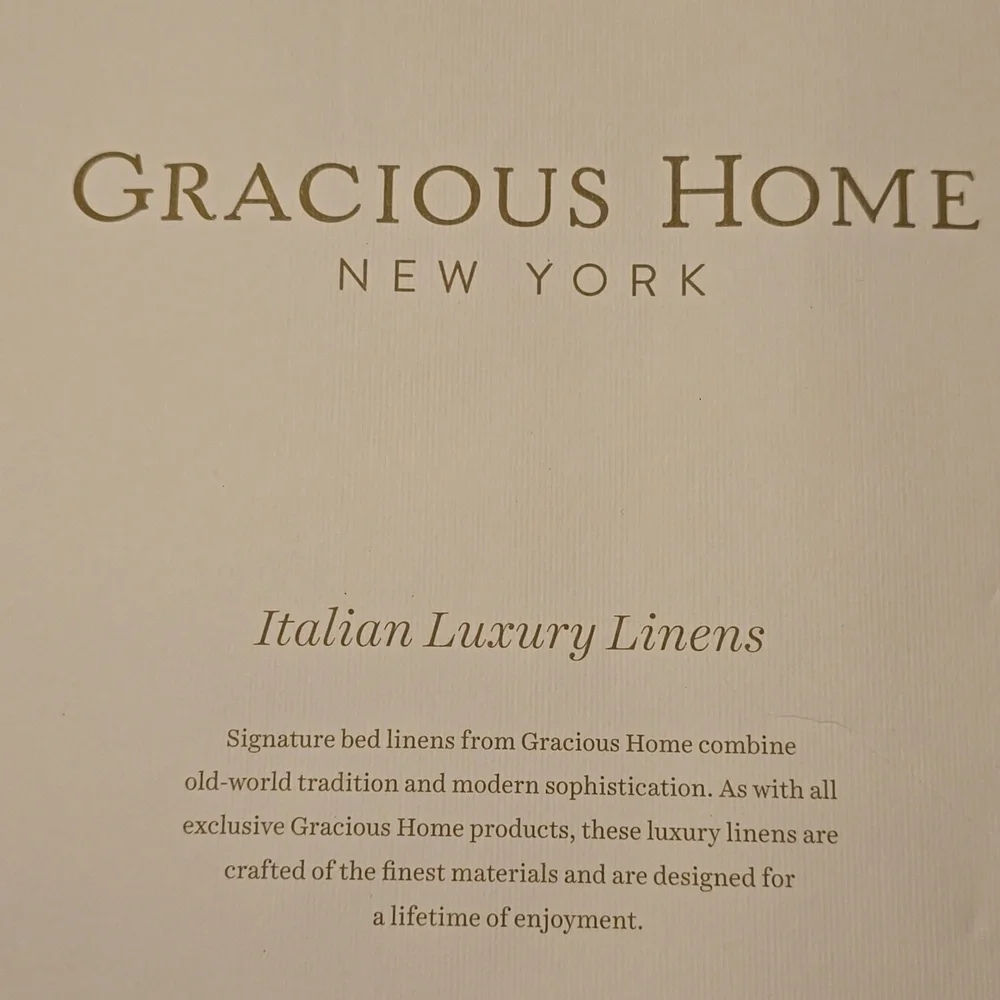 Gracious Home Luxury Farfalle Green Twin Duvet, Retail Price $395.00US